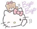 HelloKittyByeBye emote