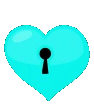 Lightblueheartlock emote
