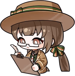 NikkiWorking emote