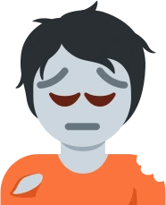zombie_pensive emote