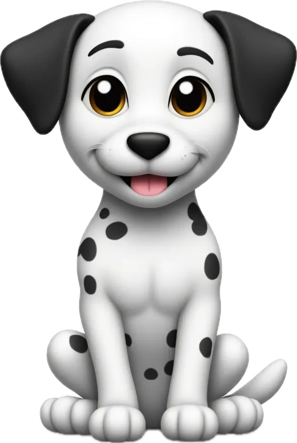 Dalmatian emote