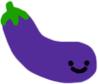 eggplant emote