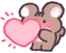 SquirrelHeart emote