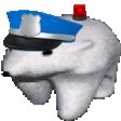 police_bear emoji