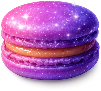 Sparkling_macaron static emote