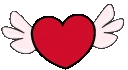 Redflyingheart emote