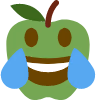 funny_greenapple emoji