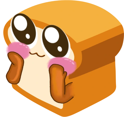 BlushingBread emote
