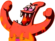 PatrickEvil emote