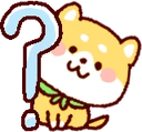 shibaconfused emote