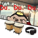 alex_dududu_bongo_cat emote