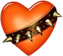 orangeheart_bulldogcollar emote