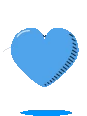 Lightblueheart emote