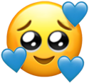blue_love_emoji static emote