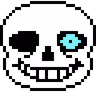 SansBlueEye emote