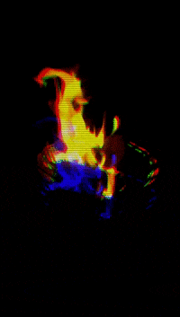 Fire animated emote