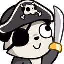 PandaPirate emote