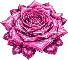 3dpinkshinyrose emote