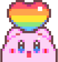 kirbyPride static emote