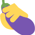eggplanthand emote