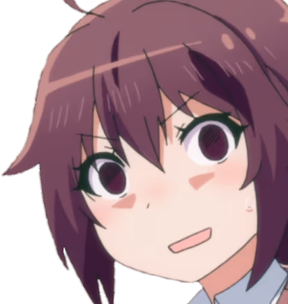 AsukaScared emote