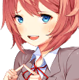 sayori_shy emote