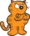 HeathcliffArmsCrossed emote