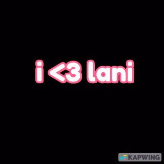 ilovelani emote