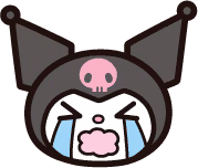 kuromi_cry emote