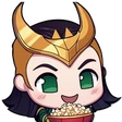 LokiPopcorn emote