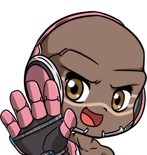 PinkDoomFistWave emote