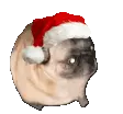 christmas_pug emoji