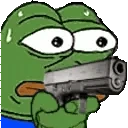 monkaGunshake emote