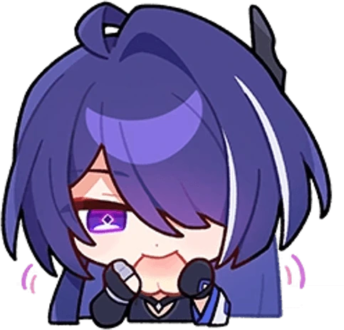 Acheron_EatPeach emote