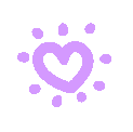 PurpleHeart animated emote