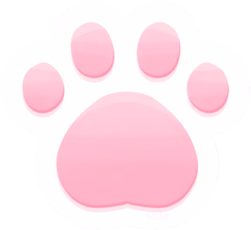 pinkpaw emote