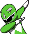 GreenDab emote