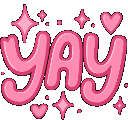 Pinkyaytext animated emote