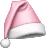 Lightpinksantahat emote