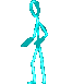 Cyan_stickman animated emote