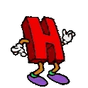 LetterH animated emote