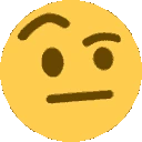 spinning_raised_eyebrow emote