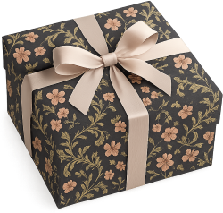 Blackpinkfloralgiftbox static emote