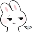 bunny_sigh emote