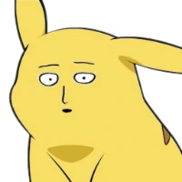 Pika_Saitama_Face emoji