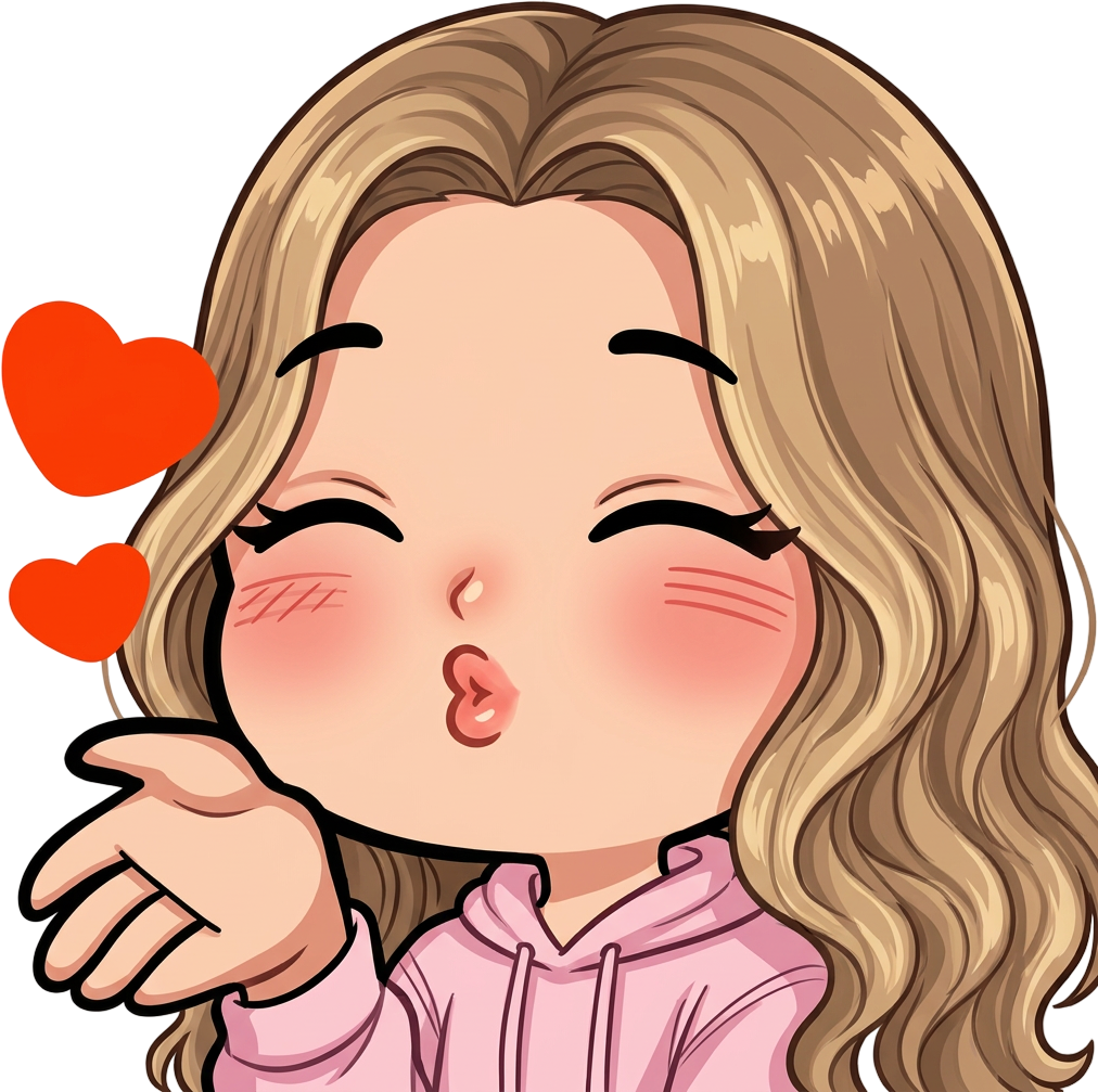curelyy_blowing_kiss static emote