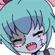 ZombirellaAYAYA emote