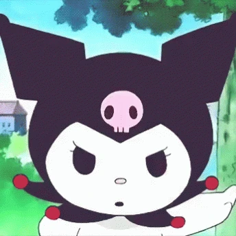 KuromiExcited emote