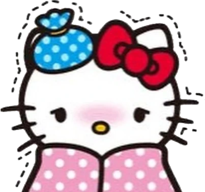 HelloKittySick emote