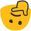 blobthinkingdown emote